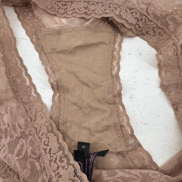 Victoria's Secret Beige The Lacie Cheeky Panties Womens Large - Picture 3 of 6